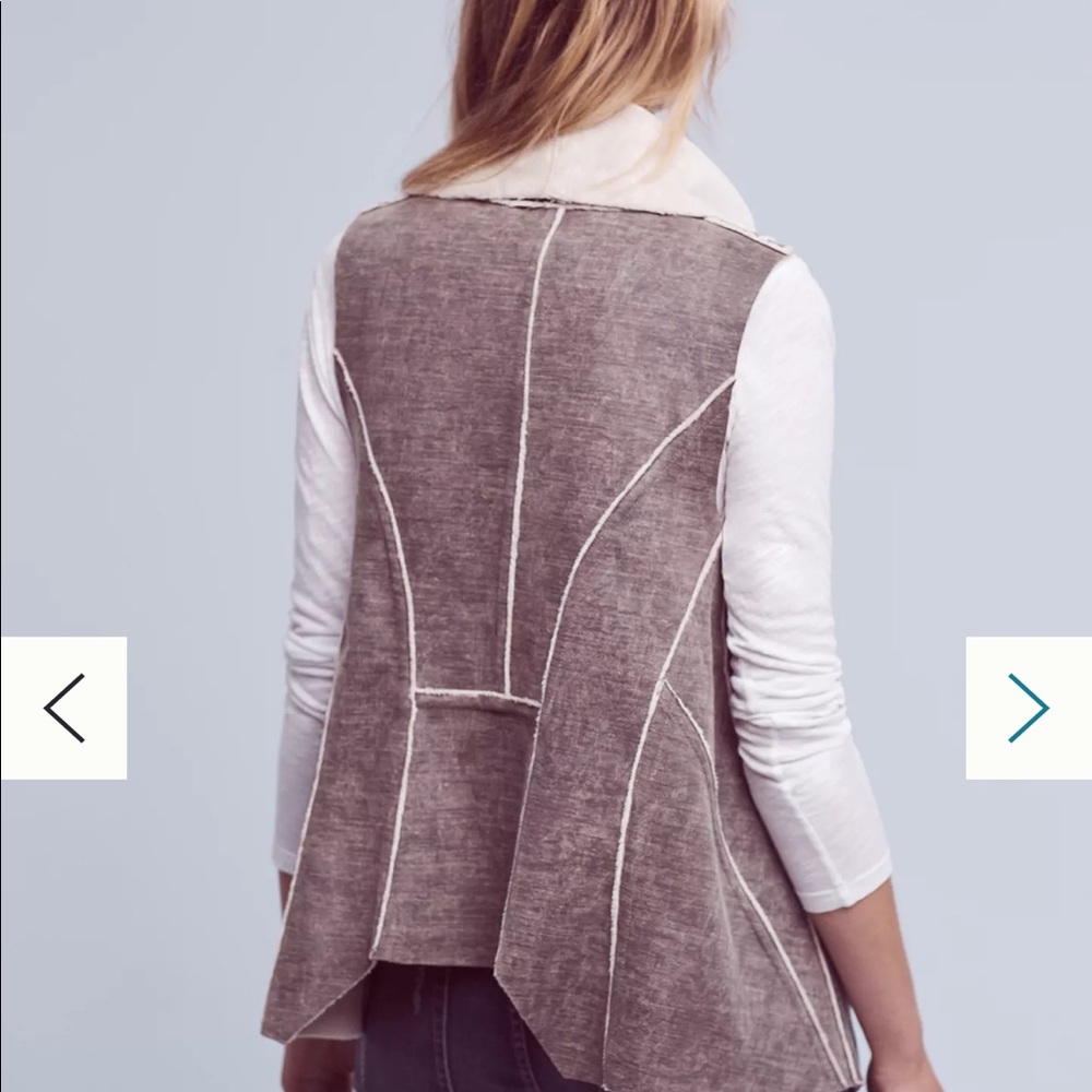 Anthropologie Kady Sherpa Vest